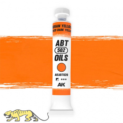 Abteilung 502 020 - Indian Yellow / Faded Dark Yellow - Oil paint - 20ml-