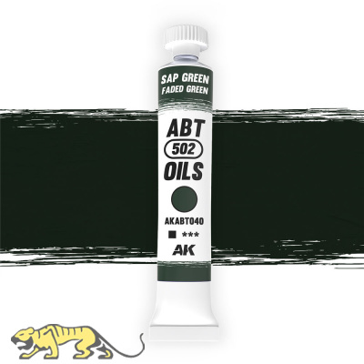 Abteilung 502 040 - Sap Green / Faded Green - Oil paint - 20ml