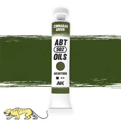 Abteilung 502 050 - Cinnabar Green / Olivgrün (Olive Green) - Ölfarbe - 20ml