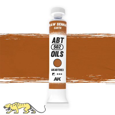 Abteilung 502 093 - Raw Sienna / Basic Earth - Oil paint - 20ml