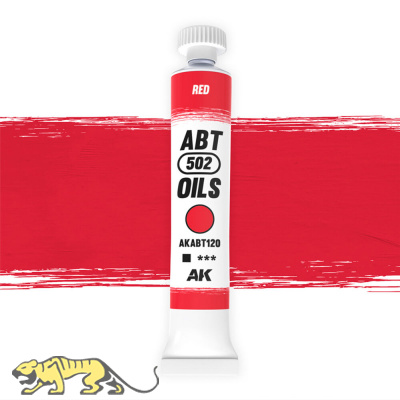 Abteilung 502 120 - Red - Oil paint - 20ml