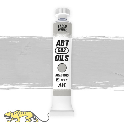 Abteilung 502 165 - Faded White - Oil paint - 20ml