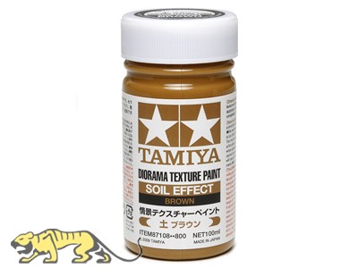 Diorama Texture Paint 100ml - Soil Effect: Brown