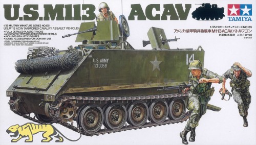 US M113 ACAV - Armored Cavalry Assault Vehicle - 1:35