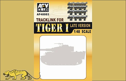 Tiger I - Workable Single Link Track - Late Version - Kgs 63/725/130 - 1/48