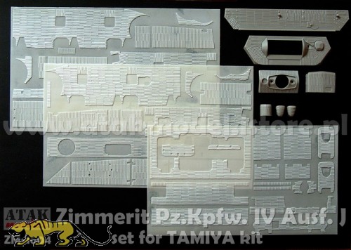 Zimmerit for Tamiya Panzerkampfwagen IV Ausf. J