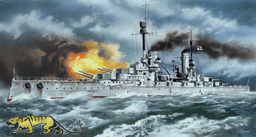 WWI German Battleship SMS Kronprinz - 1/350