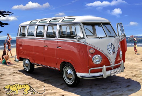 Volkswagen T1 - Samba Bus - 1:24