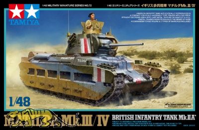 Matilda Mk. III / IV - British Infantry Tank. Mk. IIA - 1:48