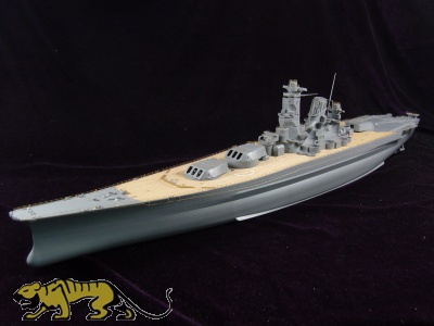 Wooden Deck with PE for 1/350 Yamato - Tamiya 78025 - 1/350