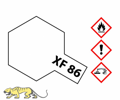 Tamiya XF86 Flat Clear - 10ml