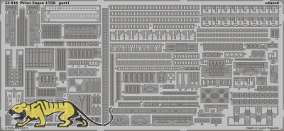 Photo-Etched Parts for 1/350 DKM Prinz Eugen Trumpeter 05313 - 1/350