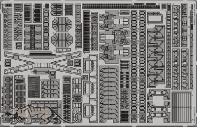 Photo-Etched Parts for 1/350 HMS Repulse - Trumpeter 05312 - 1/350