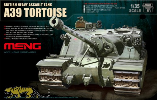 British A-39 Tortoise Heavy Assault Tank - 1/35