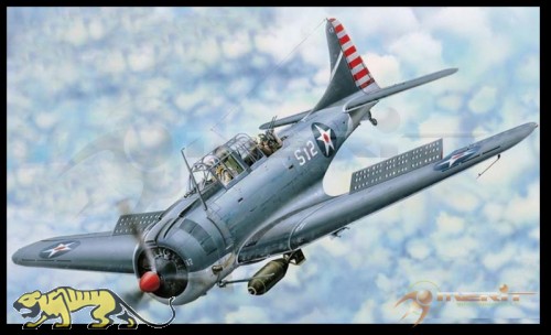 Douglas SBD-3 Dauntless - 1:18