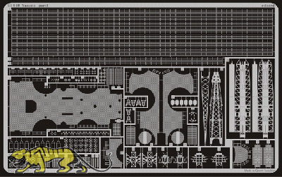 Photo-Etched Parts for 1/350 IJN Yamato - Tamiya 78002 / 78014 / 78030 - 1/350