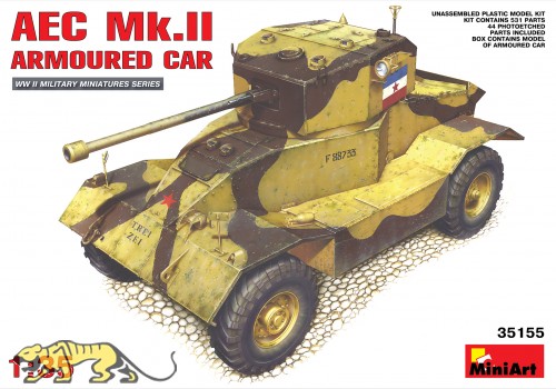 British AEC Mk. II Armoured Car - 1/35