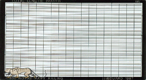 Fotogeätzte IJN Reling - 1:350