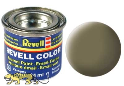 Revell 39 Dark Green - Flat - 14ml