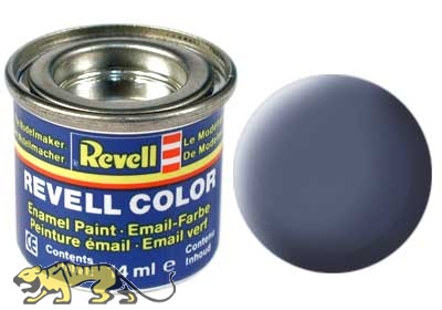 Revell 57 Grey RAL 7000 - Flat - 14ml