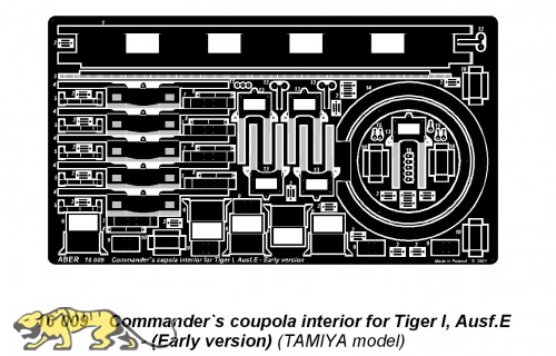 Kommandantenkuppel Innendetails Tiger I früh