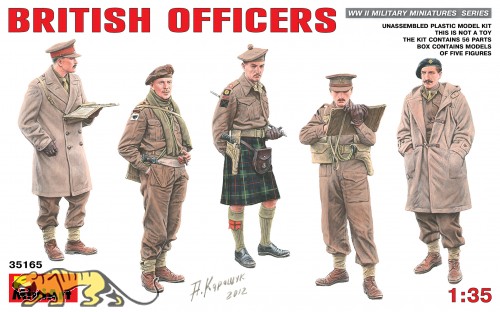 British Officers - 1/35