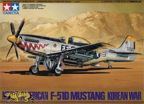 North American F-51D Mustang - Korean War - 1/48