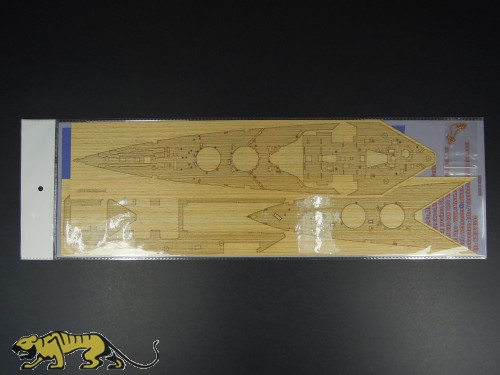 Wooden Deck for 1/350 HMS Hood - Trumpeter 05302