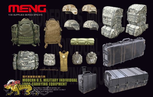 Modern U.S. Military Individual Load-Carrying Equipment - 1/35