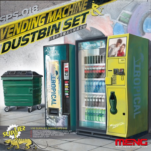 Vending Machine & Dumpster Set - 1:35