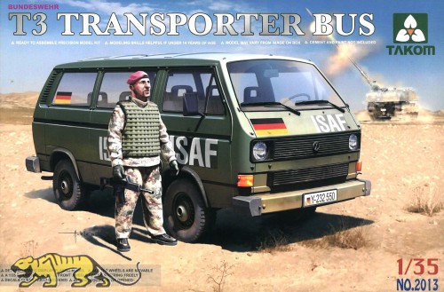 German Bundeswehr T3 Transporter Bus - 1/35