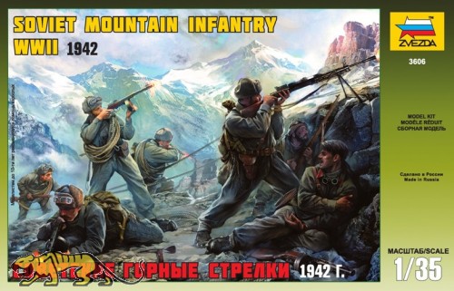 Soviet Mountain Infantry WWII - 1942 - 1/35