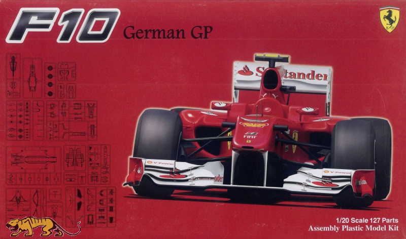 Fujimi Ferrari F10 2010 Germany Gp 120 Fuj090948 Axels Modellbau