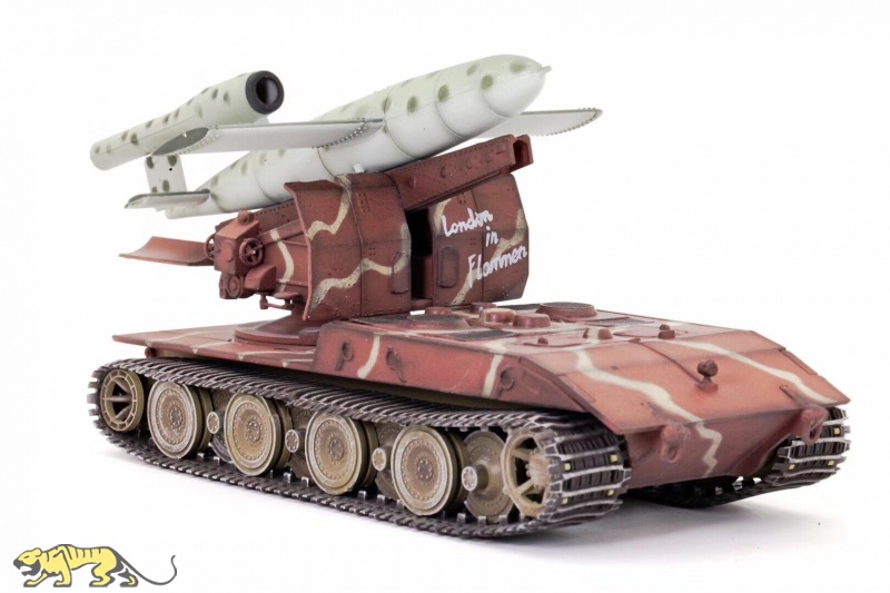 Wwii German Waffentrager Auf E100 W V1 Missile 1 72 Finished Tank Model Collect Other Home Decor Home Garden Worldenergy Ae