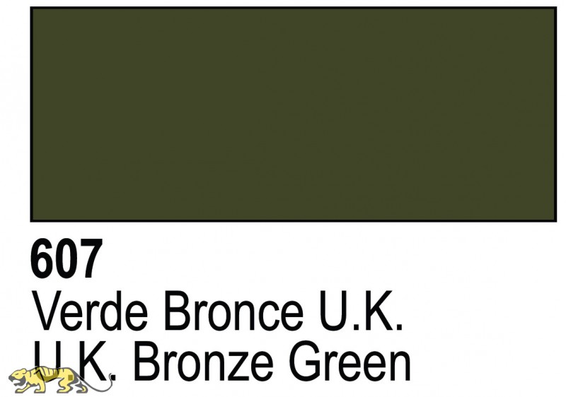 Peinture couleur militaire Vert Bronze UK Vallejo 