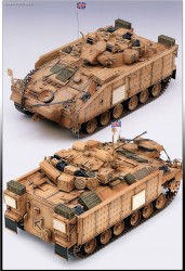 Britischer Warrior ICV - Irak 2003 - 1:35