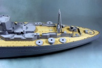 Holzdeck für 1:200 RN HMS Nelson inkl. Fotoätzteilen - Trumpeter 03708 - 1:200