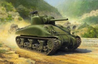 U.S. Medium Tank M4A1 Sherman - 1:48