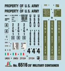 20' Militär Container - 1:35