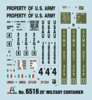 20' Militär Container - 1:35