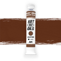 Abteilung 502 006 - Burnt Umber / Brown wash - Oil paint - 20ml