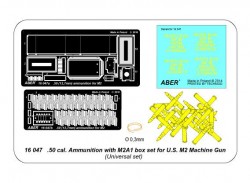 .50 cal Ammunition with M2A1 Box - Set for US M2 Machine Gun