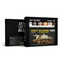 Vehicle Weathering and Effects Oil Set - 6 Colors