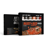 Rust and Red Colors Set - 6 Colors