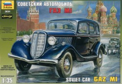 Soviet Staff Car - GAZ M1 - 1/35