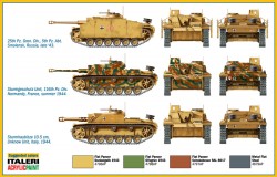 Sturmgeschütz III - Set - 2 Modelle - StuG III und 10,5cm StuH - 1:72