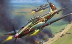 Ilyushin Il-2 - Sturmovik - Model 1942 - Soviet Armored Attack Aircraft - 1/72