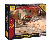 Soviet Machine-Gun NSV 12,7 Utes With Crew - 1/72