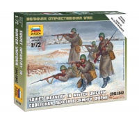 Soviet Infantry In Winter Uniform 1941-1942 - 1/72