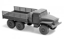 Soviet Army Truck Ural 4320 - 1/100